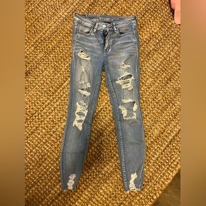 American eagle hi rise jegging